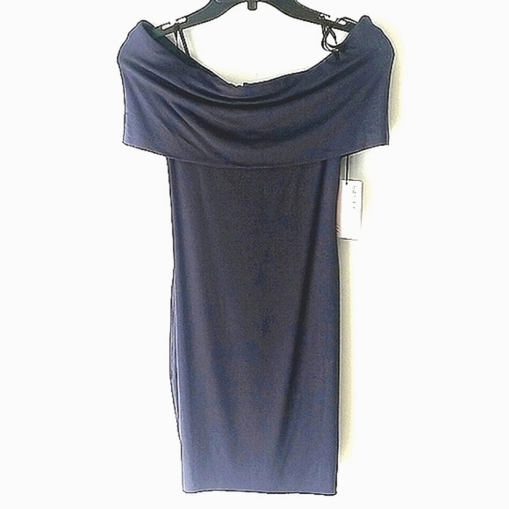 Bailey 44 Strapless Blue Dress